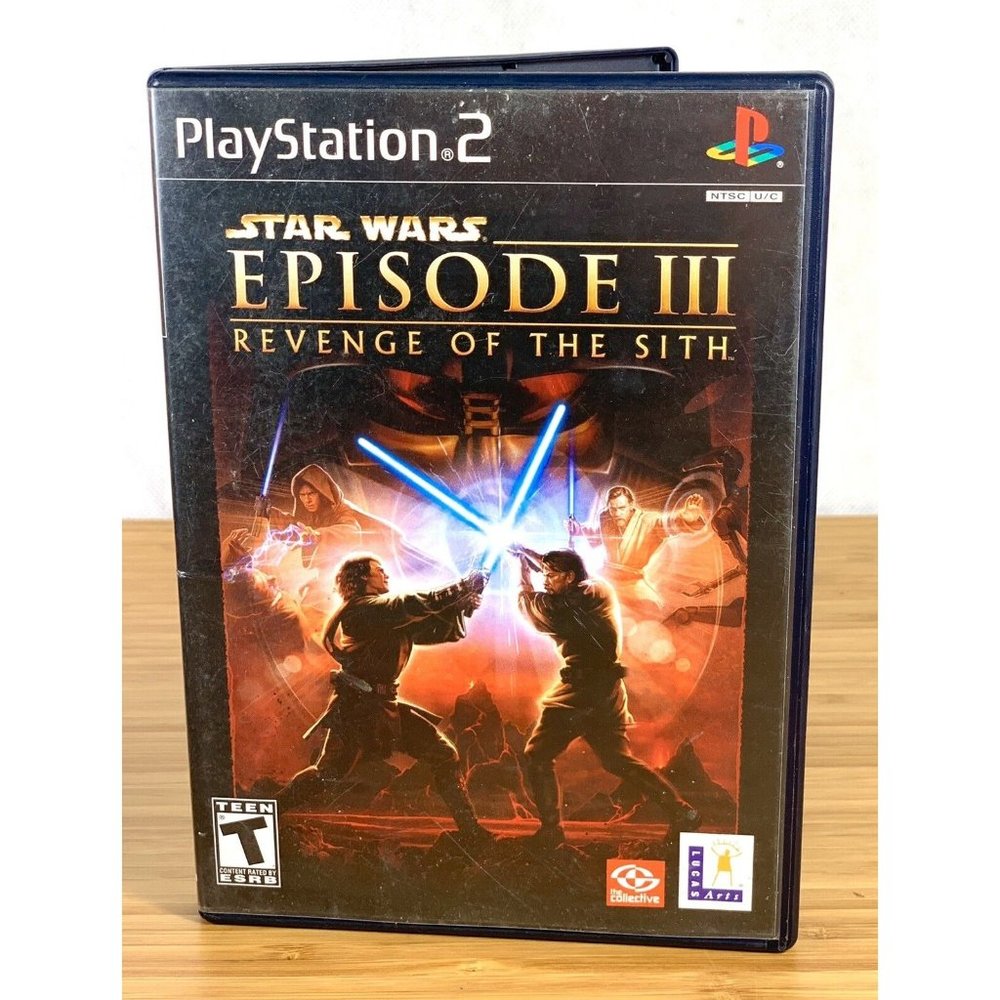 Star Wars Episode III 3 Revenge of the Sith (PlayStation 2) No Manual